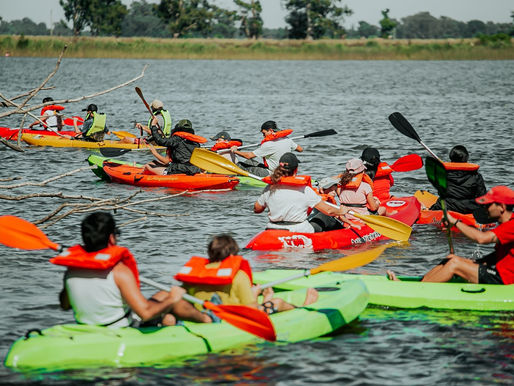 Más de 100 personas disfrutaron del avistaje de aves en kayak