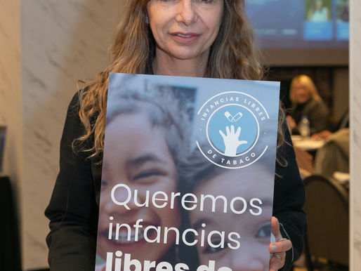 Fonseca oradora en la jornada “ Principales Desafíos en la lucha contra el tabaquismo en Argentina"