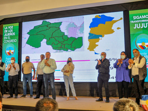 Cambia Jujuy saca 23 puntos de ventaja en Jujuy y obtiene una de las bancas para diputados