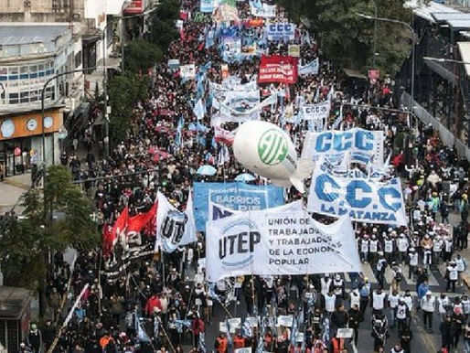 Nueva jornada de protestas: organizaciones sociales irán a Plaza de Mayo para exigir medidas