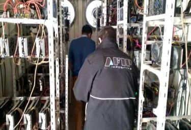 AFIP DETECTÓ UNA GRANJA DE CRIPTOMINADO CLANDESTINA CON TECNOLOGÍA DE ÚLTIMA GENERACIÓN