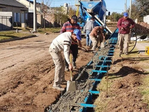 Bernardo Larroudé: llegan soluciones para derivar aguas a lugares seguros