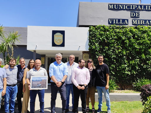 EMPATEL terminó obra de fibra óptica para Villa Mirasol