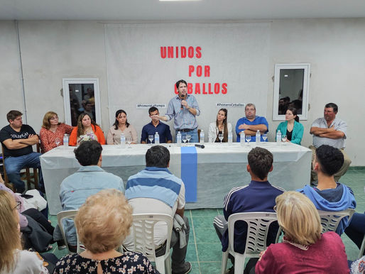 Berhongaray en Ceballos: “Una de las banderas de nuestro gobierno será la máxima transparencia"