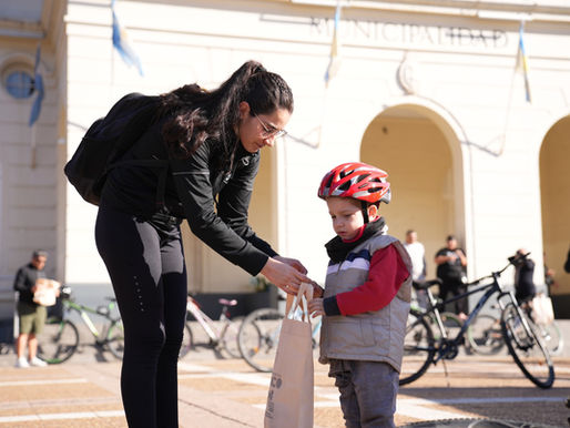 "Bicicleteando General Pico": "Pretendemos que este elemento de movilidad sea cada vez más utilizado y que se haga de manera consciente", señaló Viviana Prieto