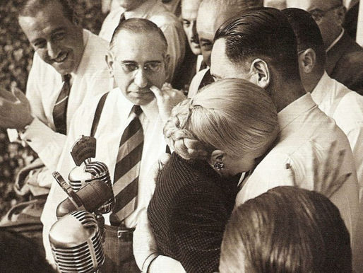 Dirigentes peronistas recuerdan en redes 70 años de renunciamiento de Eva Perón