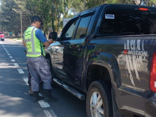 Se detectaron 19 casos de alcoholemia positiva en operativos de tránsito