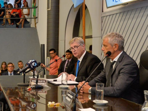 El gobernador Ziliotto inauguró el período de sesiones ordinarias de Diputados