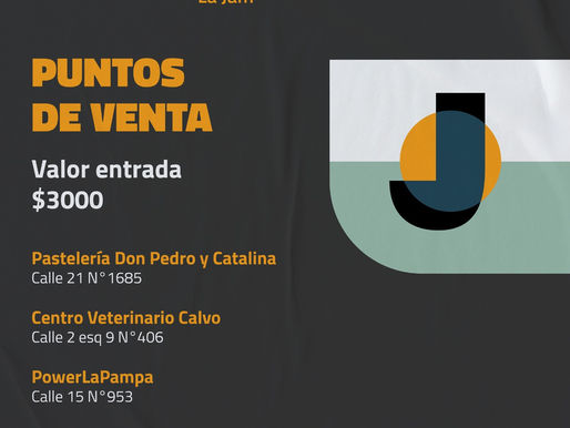 Última semana para adquirir tus entradas para la JAM de este sábado