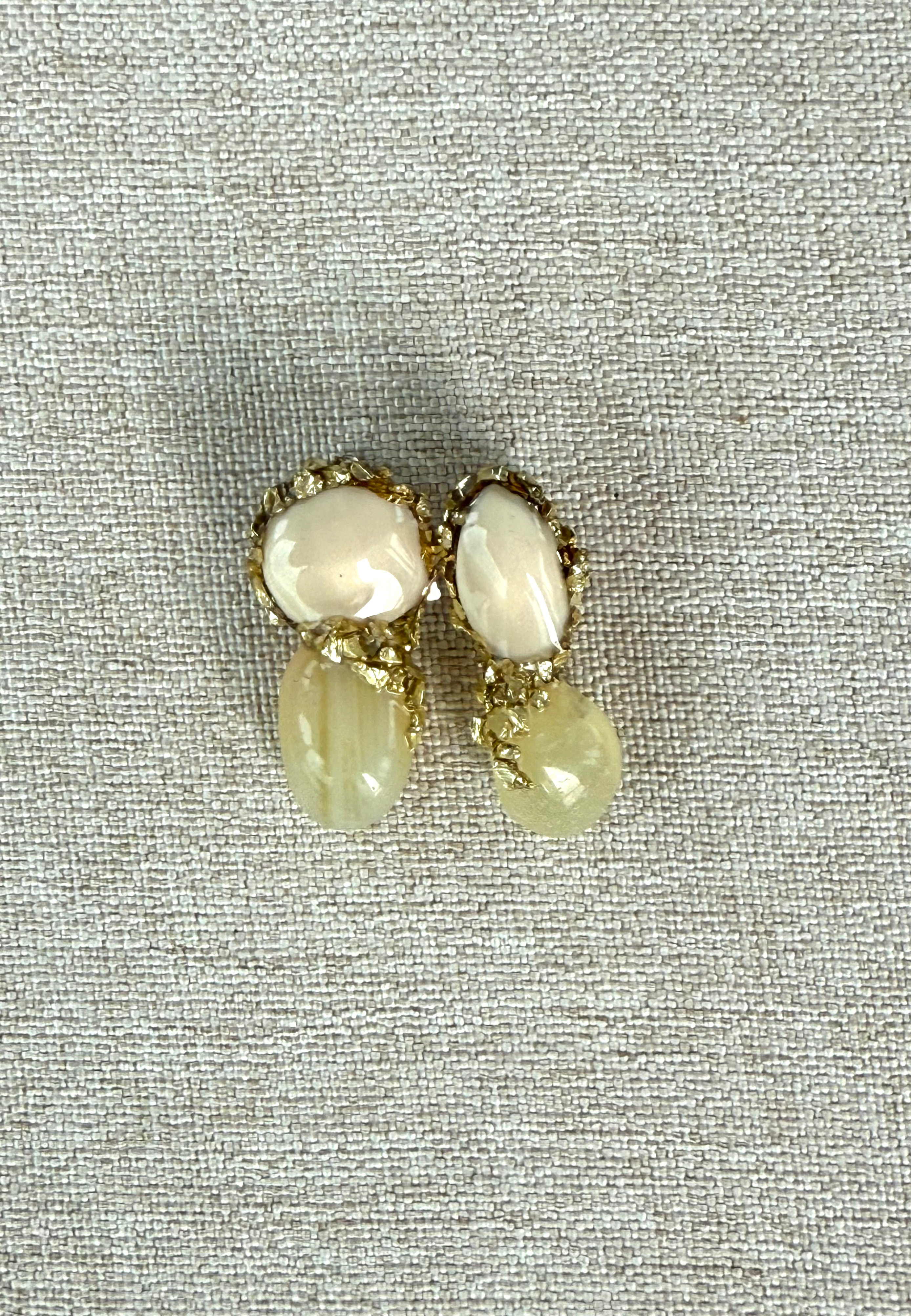 Aretes Aventurina Amarilla