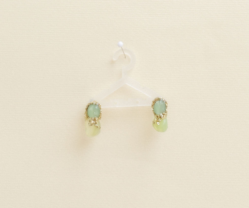 Thumbnail: Aretes Cuarzo Verde