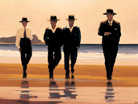 The Billy Boys by Jack Vettriano | Rare Artist Proof Print
