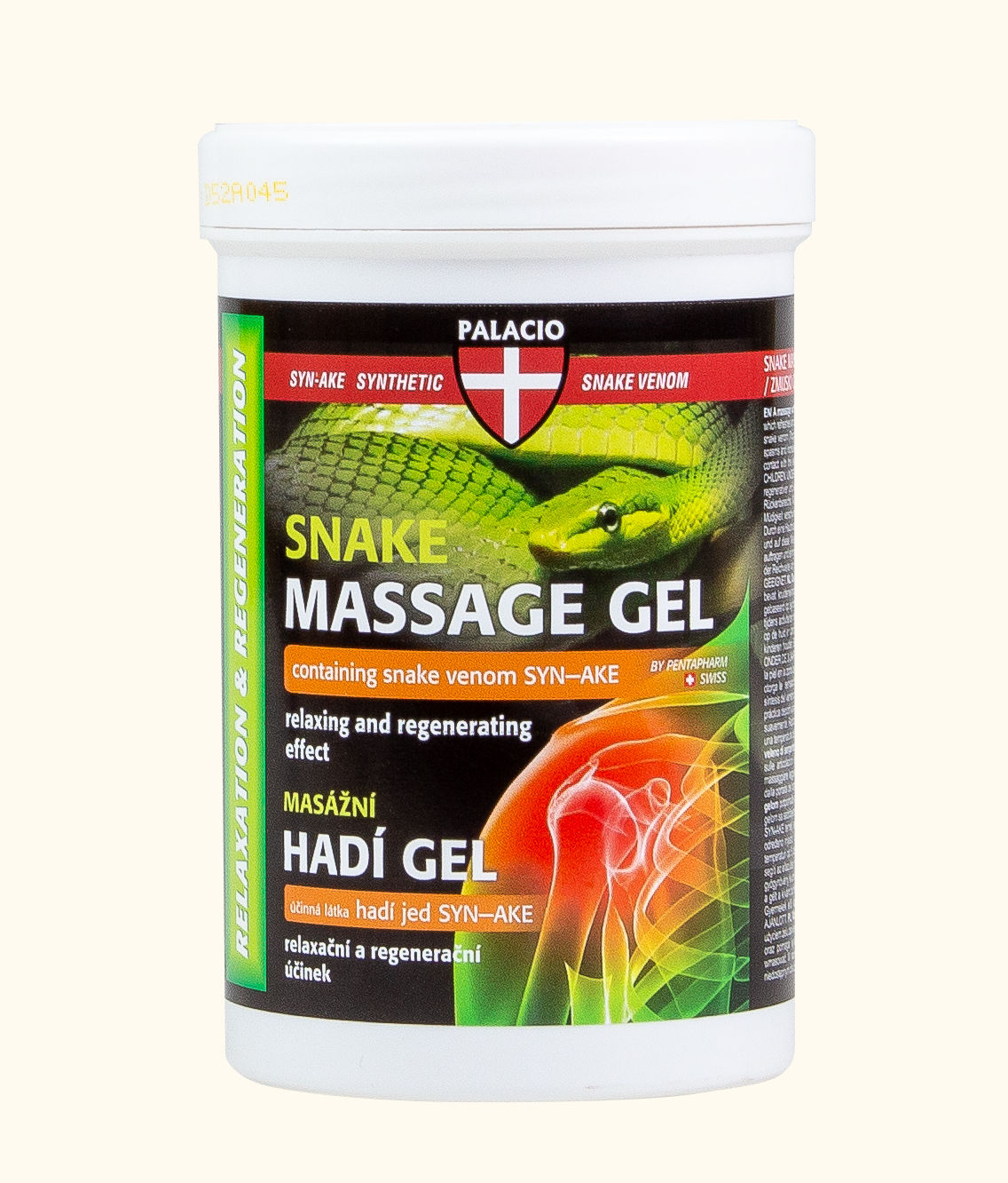 Palacio Schlangengift-Massagegel 380 ml