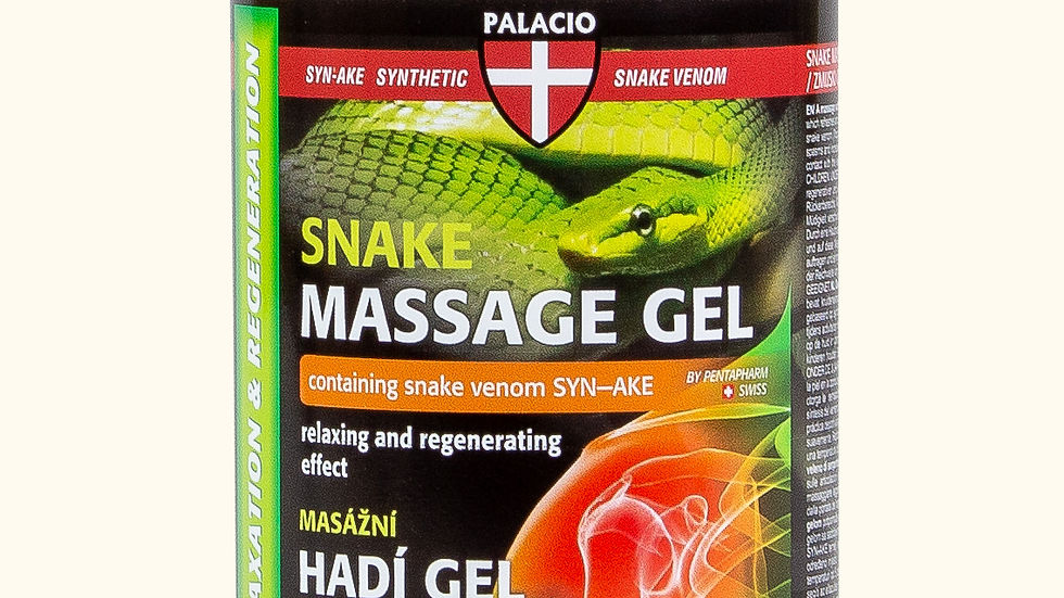 Palacio Schlangengift Massagegel 380 ml Innovative Pflege und Regeneration für Ihre Haut