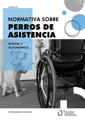 Normativa sobre perros de asistencia