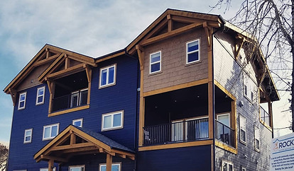 Multi-family complex designed by Timber Oaks home design