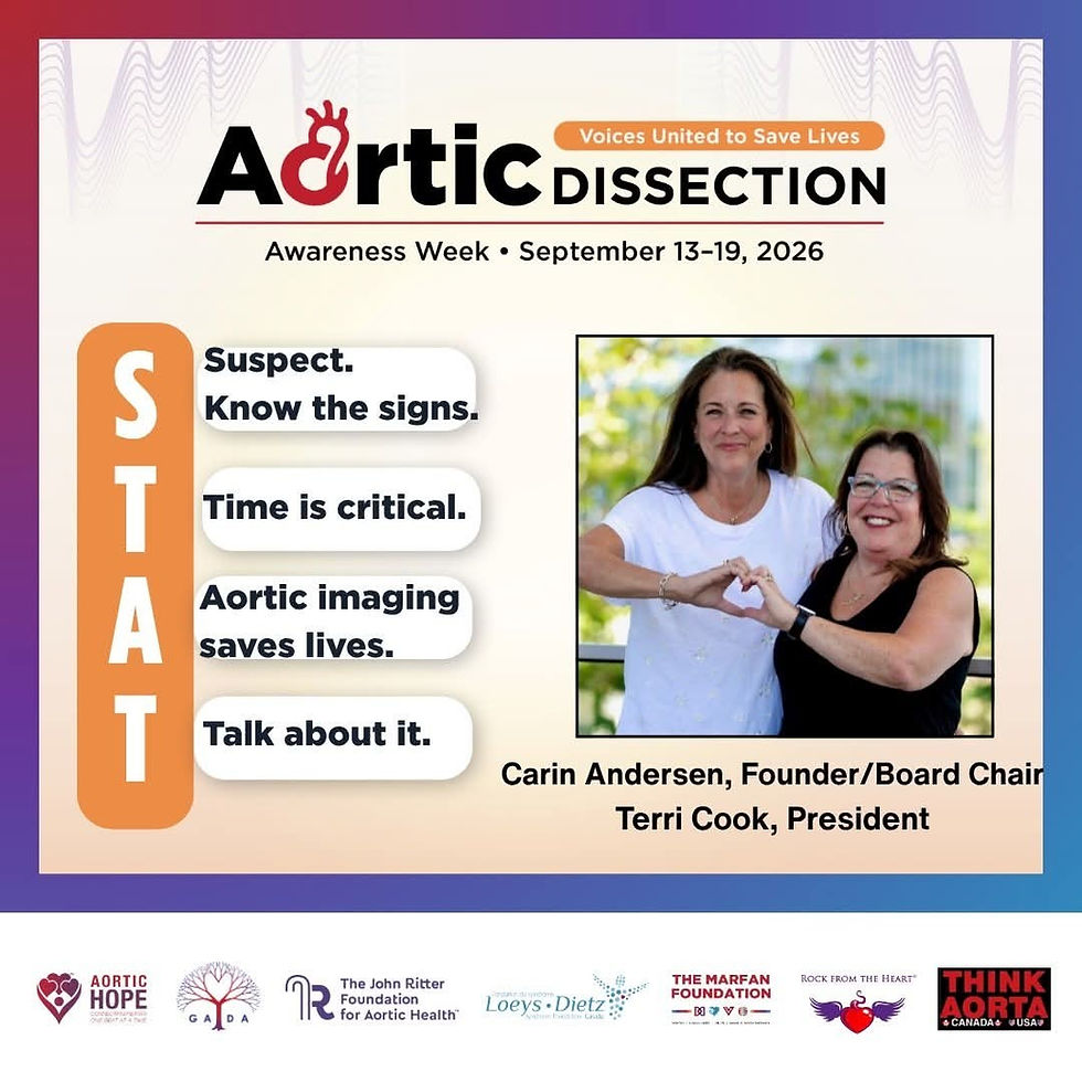 AORTIC DISSECTION AWARENESS