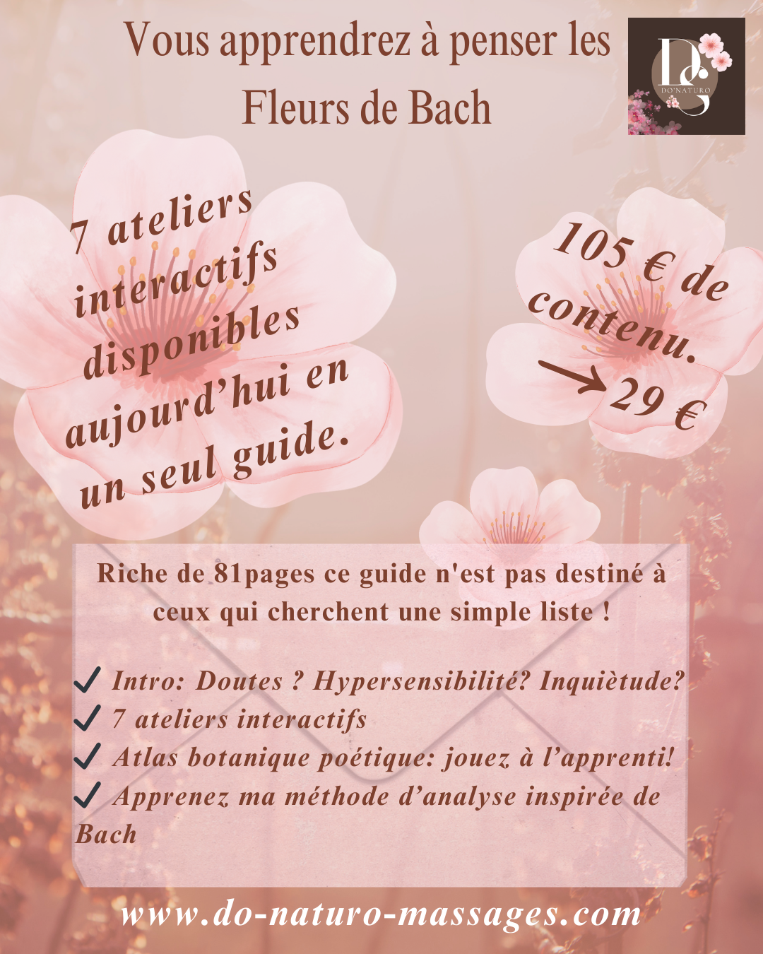 Guide interactif Fleurs de Bach