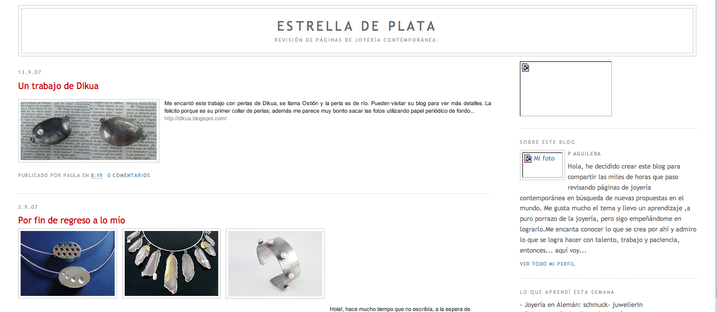 estrella de plata blog