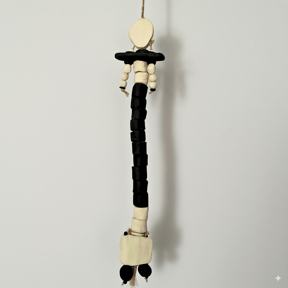 Tribal Woman Hanging