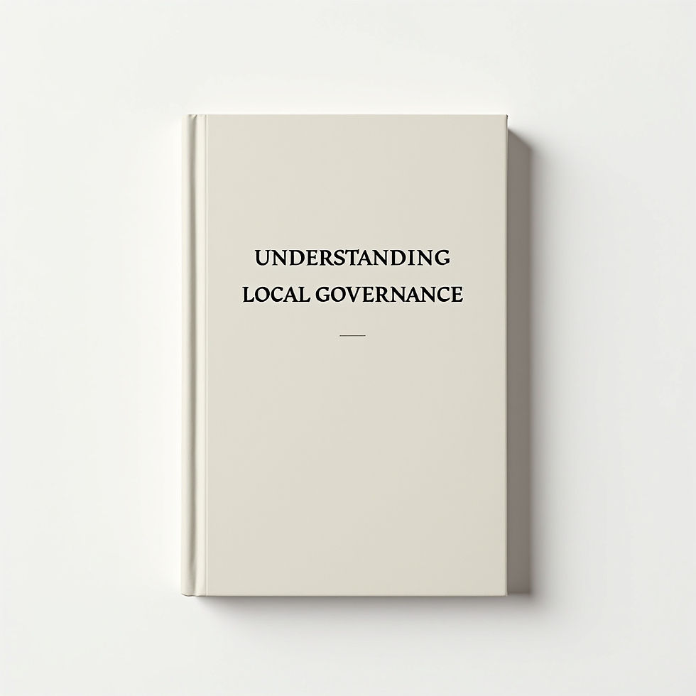 Understanding Local Governance