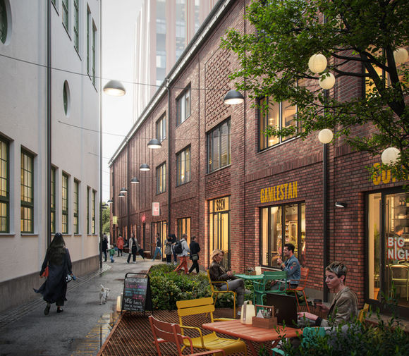 Kilen, Gamlestadens Fabriker