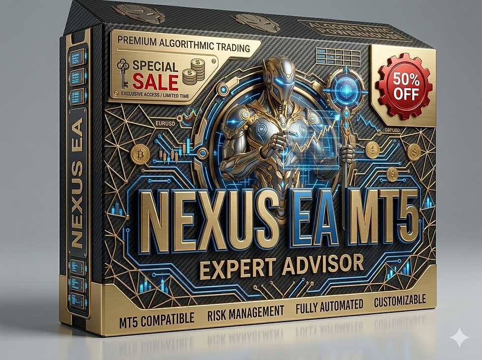 NEXUS MT5 Expert Advisor adaptive quantitative grid trading system for Forex and Gold