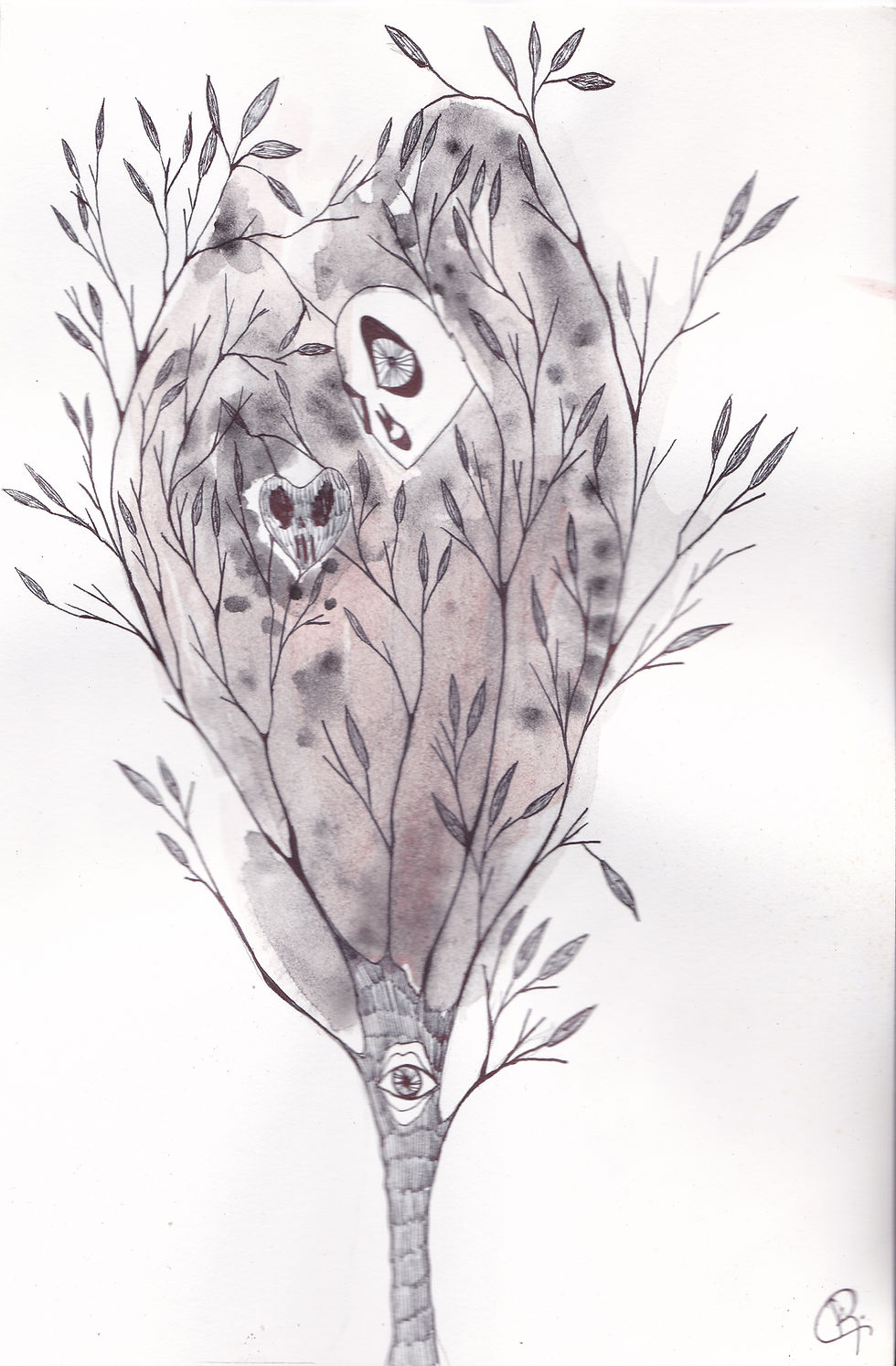 DYING TREE - DARK FLOWERS serie