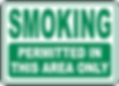 smoking not prohibited
