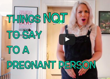 Ssh! Pregnant Person Alert!