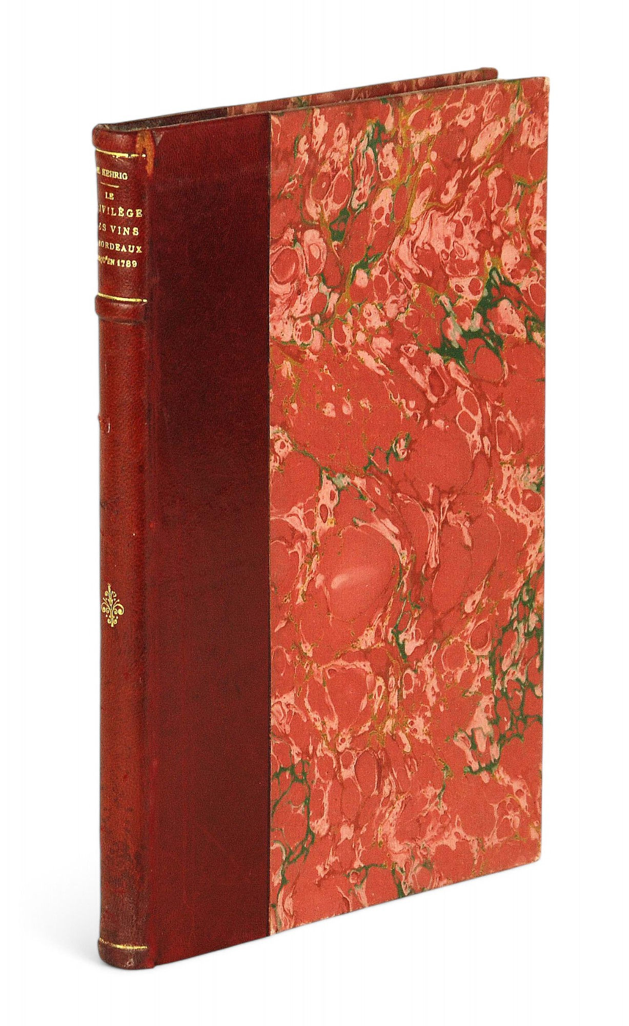 Kehrig - Le privilège des vins à Bordeaux - 1886