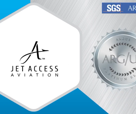 ARGUS International Honors Jet Access Aviation as a Platinum Elite Operator