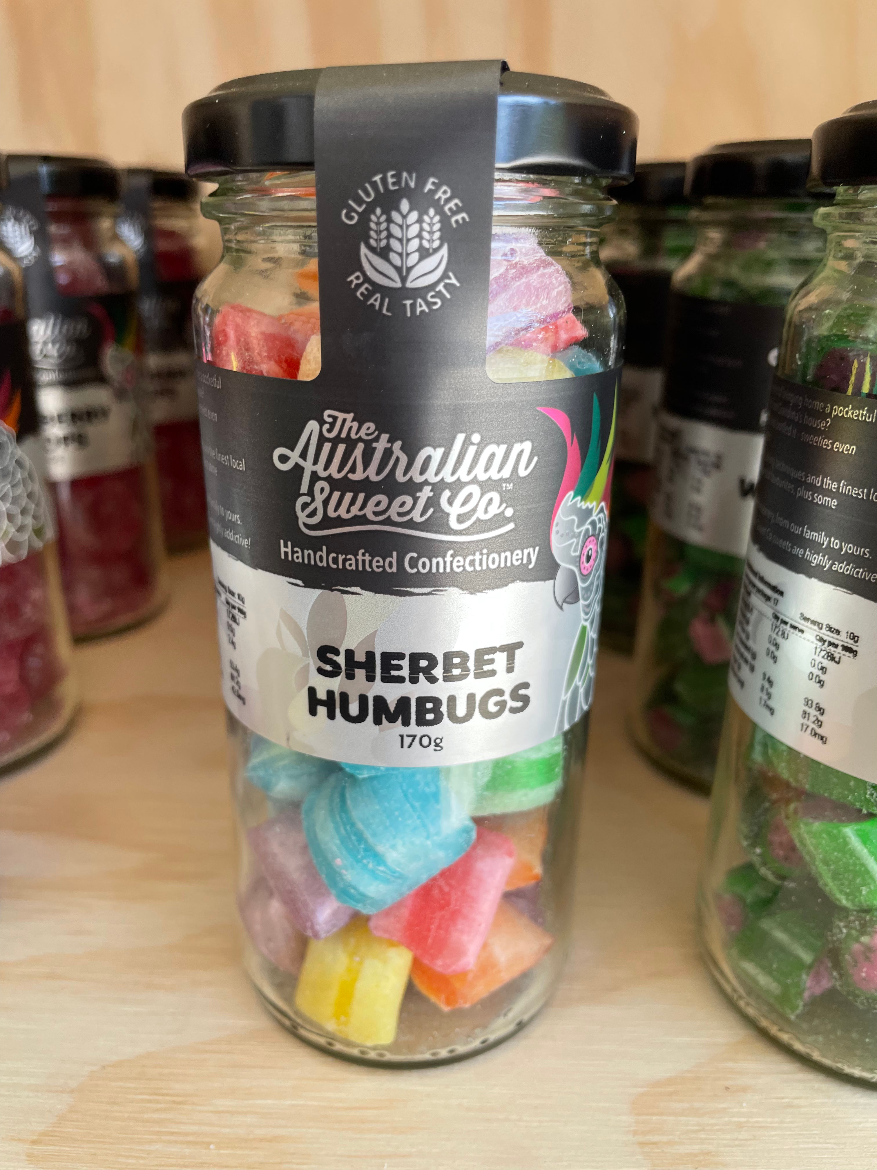 Australian Sweet Co Sherbert Humbugs
