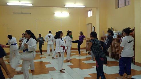 Self defence training