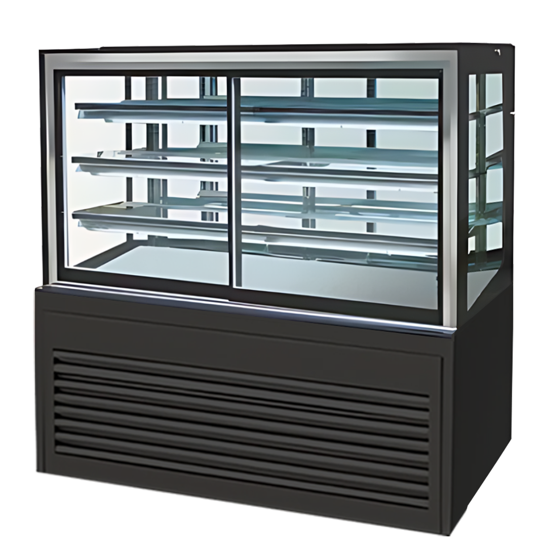 Japanese Style Four layer Front Door Cake Cabinet JC-FDR1500 (Rectangular)