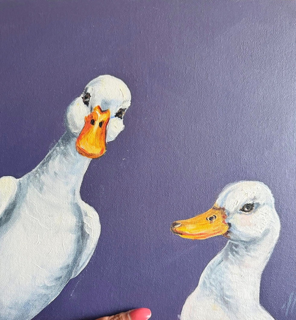 SOLD OUT -NEW!!! Pie and Paint - Quackers!