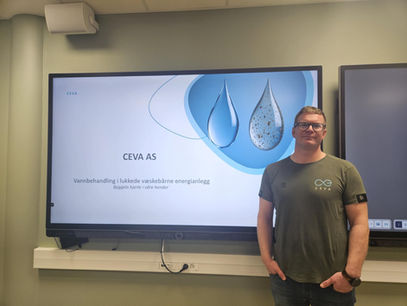 Vegard Varsi i CEVA hos Fagskolen Oslo