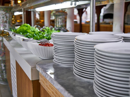 Tổng hợp các mẫu bát đĩa cho nhà hàng buffet