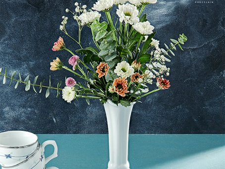 Khám phá các mẫu bình hoa sứ đẹp đến từ thương hiệu Long Phương