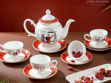 Bộ ấm chén – Set quà tặng doanh nghiệp tinh tế, kết nối những giá trị vàng