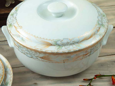Tổng hợp các mẫu âu thố sứ đựng cơm cao cấp chính hãng Long Phương