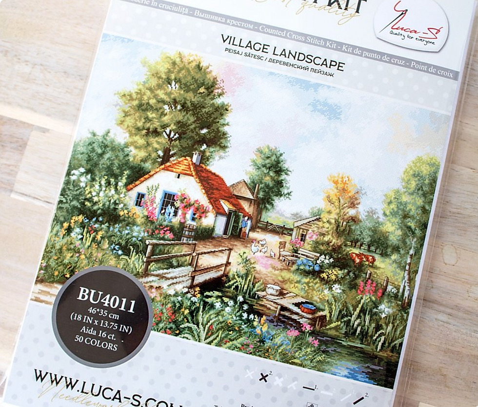 Thumbnail: Village landscape, BU4011