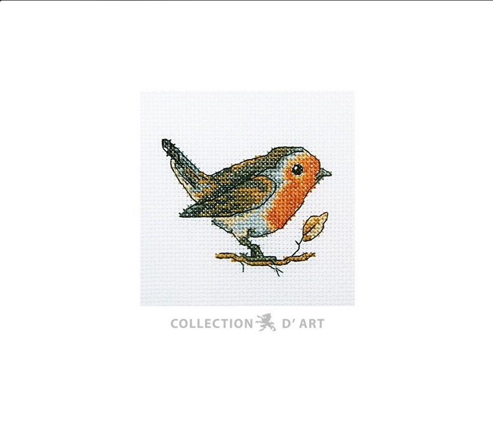 Cross-Stitch Kit "Redbreast" H222