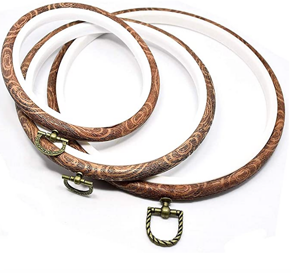 Plastic Flexi Round Hoops 3inches/7.6cm