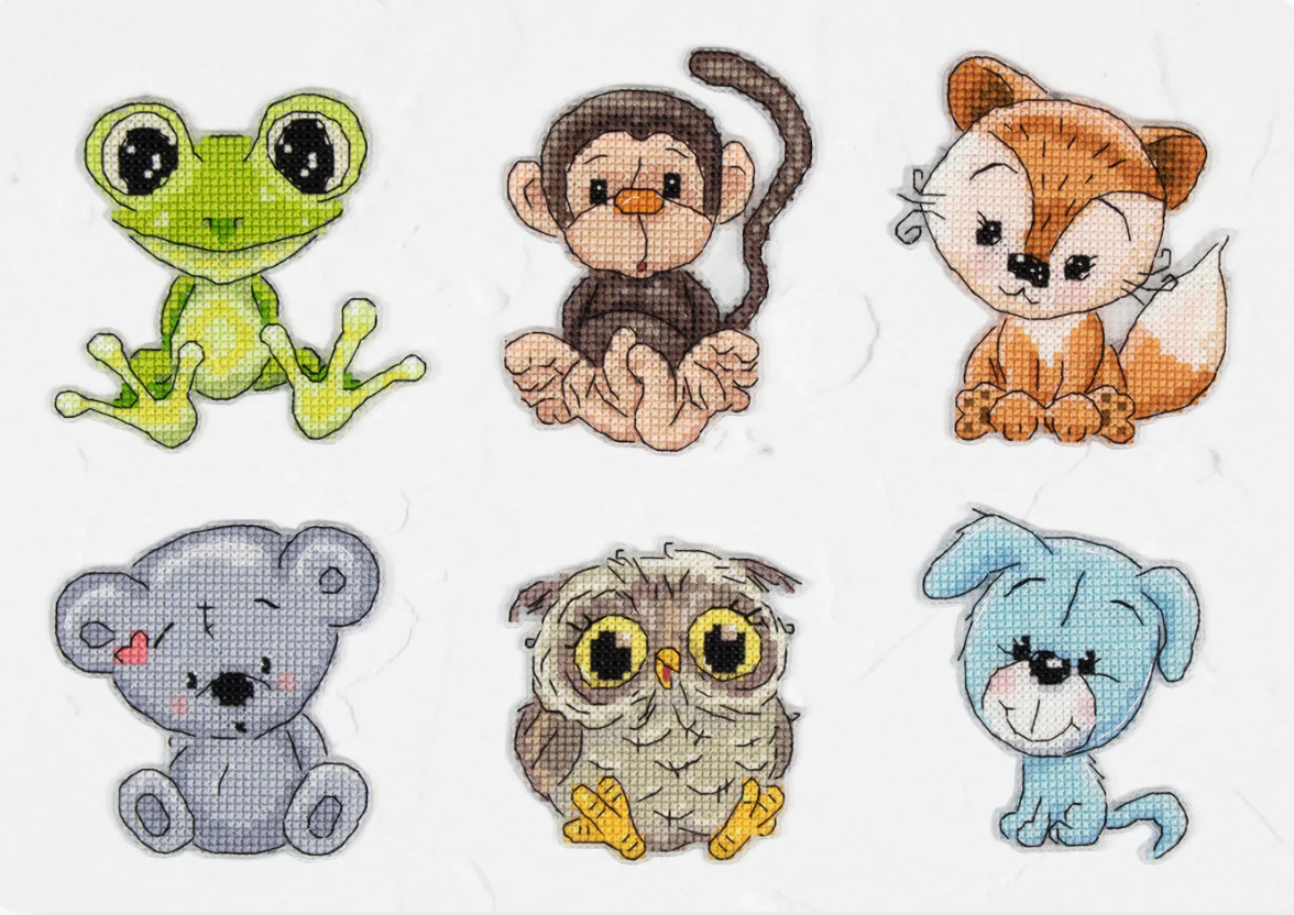 Toys Cross Stitch Kits - Friends 1, JK038