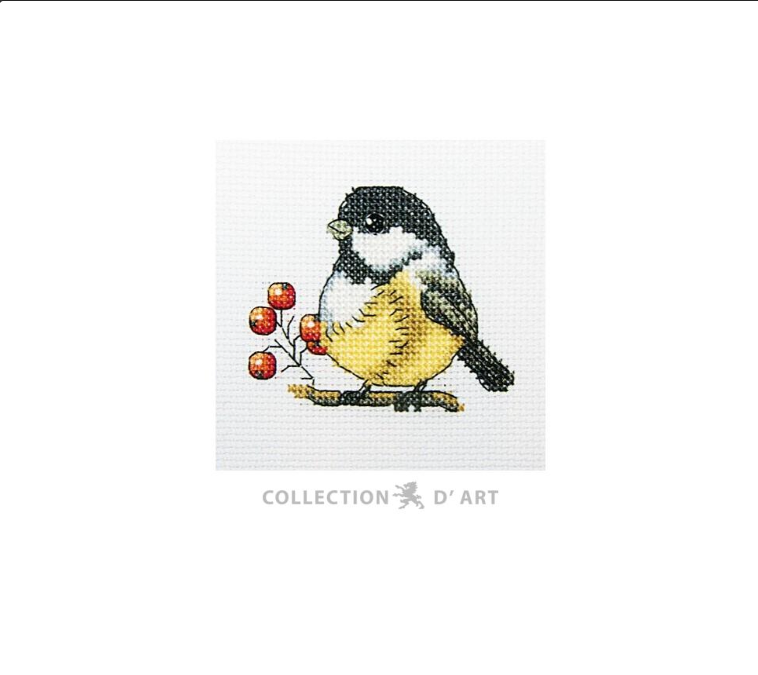 Cross-Stitch Kit "Chickadee"   H219