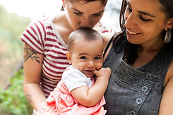Lesbian Couple with Baby