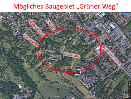 Spekulation am Grünen Weg?