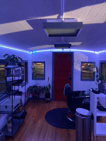 Custom lighting installation