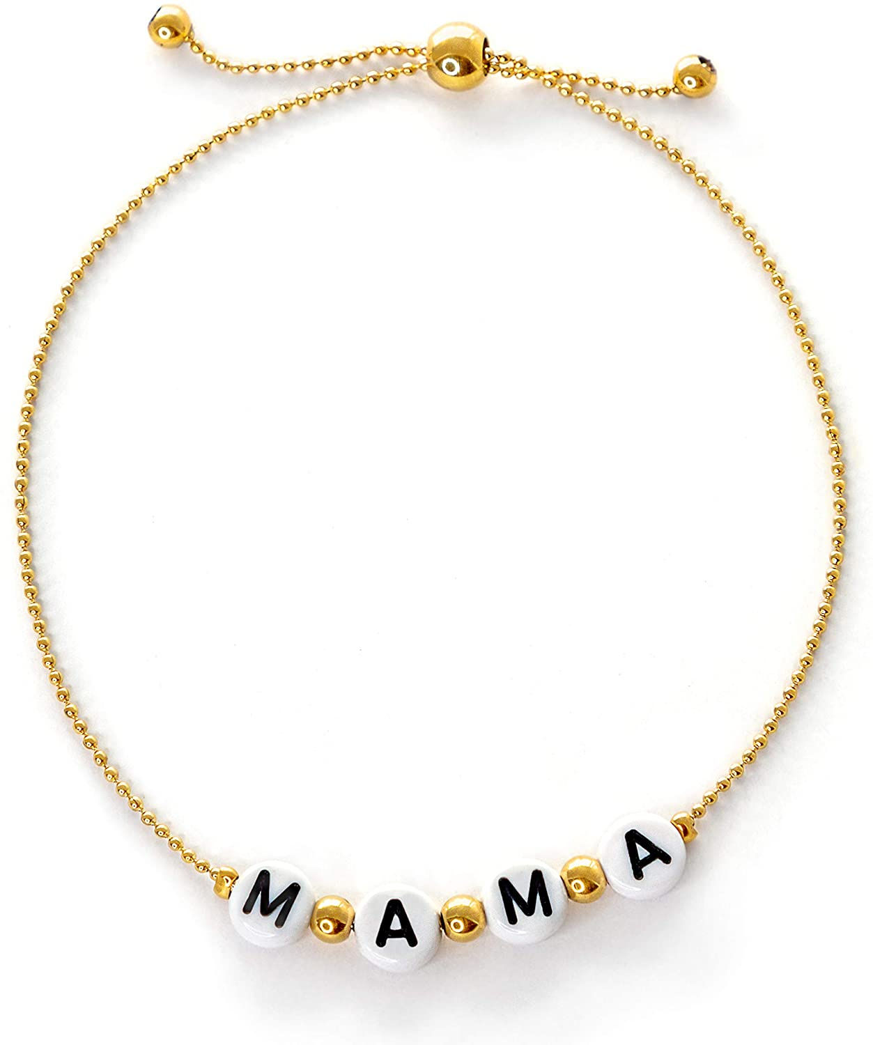 14k Gold Mama Bracelet